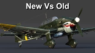 War Thunder Ju87 Stuka Siren  New Vs Old Sound Engine 2019 [upl. by Golliner]