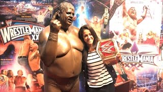 Bayleys emotional tour of WrestleMania Axxess [upl. by Deeanne]