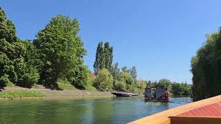 20240806 LJUBLJANA Plovba s turistično ladjico Barka Ljubljanica Prulski most [upl. by Edy178]