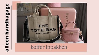 koffer inpakken handbagage [upl. by Goldwin]