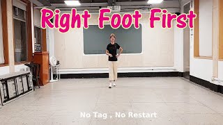 Right Foot First  Demo by Karen Lee TW [upl. by Aseneg290]