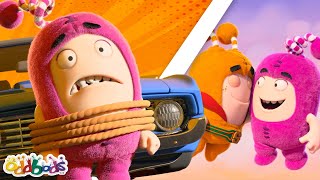 ODDBODS  NEW  🦸Slick the SUPERHERO 🦸  Best Oddbods Full Episode  Funny Cartoons for Kids [upl. by Seigler]