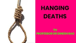 Hanging DeathsCause of Death In Ligature SuspensionLigature HangingDr Dinesh RaoForensic Expert [upl. by Akemrehs]