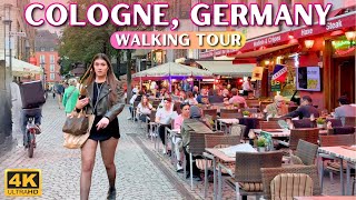 Exploring Cologne Walking Tour  🇩🇪 Germany City View in 4k60fps HDR With Captions [upl. by Eenaffit]