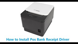 Installing Pos bank thermal Receipt Printer Driver Urdu Hindi English [upl. by Ainehs]