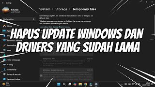 Cara Hapus Windows Updates dan Drivers yang Versi Lama [upl. by Yruy]