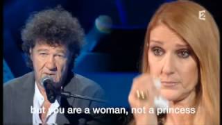 CELINE DION sings Robert Charlebois ORDINAIRE translated in English [upl. by Queena446]