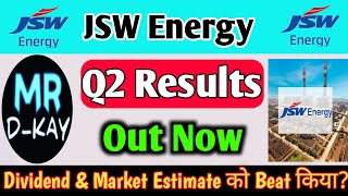 jsw energy Q2 results 2025  jsw energy share latest news  jsw energy share latest news today [upl. by Olive]