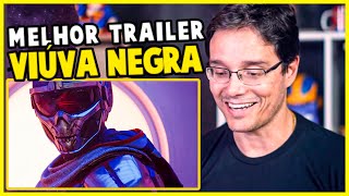 VIÚVA NEGRA  TRAILER FINAL LEGENDADO REACT [upl. by Paza524]