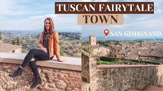 TRAVEL VLOG SAN GIMIGNANO TUSCANY  ITALIAN FAIRYTALE [upl. by Eissirc]