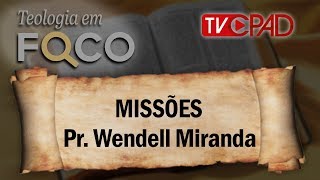 Entrevista com Pr Wendell Miranda – Teologia em Foco 19 [upl. by Esialb]