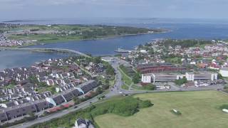 Tananger Hafrsfjord Stavanger  Flying Over Norway [upl. by Ezequiel]