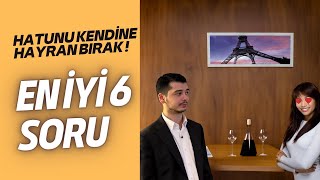 Kızla Konuşacak Konu Bulamıyor Musun  6 Soruda Muhabbeti Kur [upl. by Ilan]