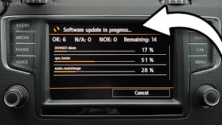 MIB2 firmware update tutorial VW Audi Skoda Seat download links [upl. by Fleisher]