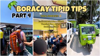 BORACAY TIPID TIPS  PART 4 🌴 boracay travelvlog ljpilapil [upl. by Ihcekn190]