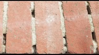 Brick Mortar Repair  DIY [upl. by Unam]