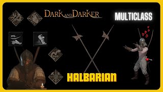 HALBERD BARBARIAN VS PRETEAMING MULTICLASS Dark and Darker [upl. by Aneela]