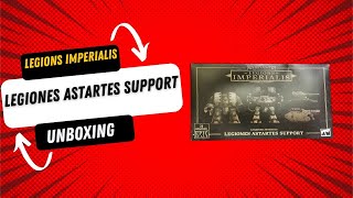 Legions Imperialis  Legiones Astartes Support Unboxing [upl. by Naut]