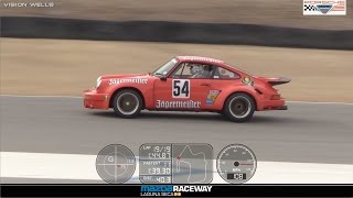 2015 Porsche Rennsport Reunion V  RACE Group 5  CAR 54 Jürgen Barth [upl. by Isiahi]