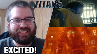 Titans Season 3  Official Trailer Reaction Just Drop Season 3 Now [upl. by Rachaba382]