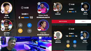 🔴Day 3 Korea Open 2024 Round of 16 BWF Livescore [upl. by Severn]