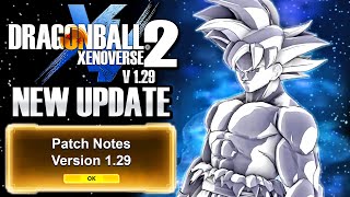 NEW FREE XENOVERSE 2 UPDATE OUT NOW  Dragon Ball Xenoverse 2 DLC Pack 13 Patch Version 129 [upl. by Rusert]