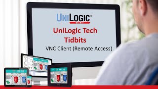 UniLogic Tech Tidbits VNC Client Remote Access [upl. by Rimaa691]