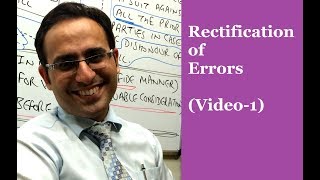 How to Rectify Errors in Accounting  Video1 [upl. by Wu]