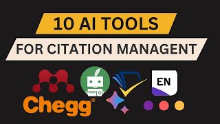 Top AI Tools for Citation Management [upl. by Ybab]