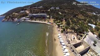 Sifnos Platy Gialos Βeach Αerial View [upl. by Billmyre]