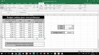 Calculs automatique Excel [upl. by Wehner]