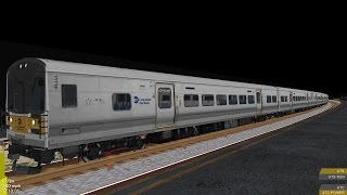 OpenBVE HD EXCLUSIVE LIRR Atlantic Branch Skeleton M7 Cab Ride JamaicaAtlantic Terminal Train 799 [upl. by Randy]