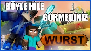 Minecraft SERVER ÇÖKERTEN HİLE WURST 18 TWERK HİLESİ  MEGA PACK [upl. by Bonucci773]