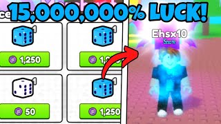 Rolling 15 SUPREME Dices For 15000000 In Pet RNG  I GOT A HUGE  👀 [upl. by Shewmaker721]