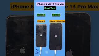 iPhone 6 vs iPhone 13 Power on Test shorts asmr [upl. by Meikah868]