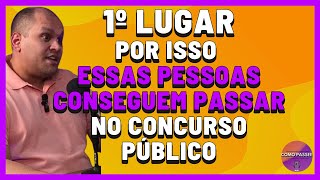 Se o Concurseiro Enxergar e Agir Dessa Forma Ele Vai Passar no Concurso Público [upl. by Niran]