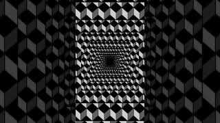 Monochrome Hypnosis A Mesmerizing Black And White Illusion illustration trippy shorts illusion [upl. by Crespo148]