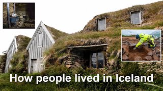 Amazing Iceland People lived in TURF HOUSES [upl. by Gaspar]