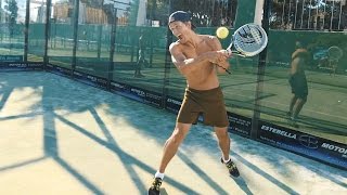 PADDLE TENNIS IS REALLY FUN  VLOG 66 [upl. by Ysied520]