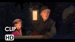 Frozen Movie CLIP  Wolf Chase 2013  Kristen Bell Disney Princess Movie HD [upl. by Ignatzia827]