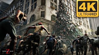 World War Z  Surviving Zombie Apocalypse Hordes 4K PC Gameplay [upl. by Adnyleb]