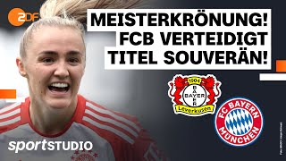 Bayer Leverkusen – FC Bayern München  FrauenBundesliga 20 Spieltag Saison 202324  sportstudio [upl. by Andee]