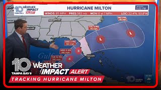 TRACKING HURRICANE MILTON  10 Tampa Bay provides live updates [upl. by Tratner]