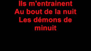 Paroles  Lyrics Emile amp Image  Les demons de minuit [upl. by Sanborn]