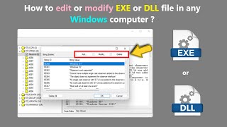 How to edit or modify EXE or DLL file in any Windows computer [upl. by Kaplan602]