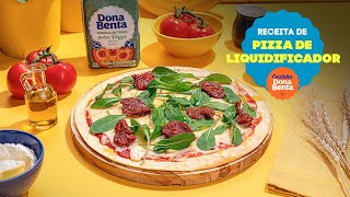 Receita de Pizza de Liquidificador  Cozinha Dona Benta [upl. by Aneez]