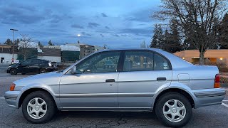 1996 Toyota Tercel 4WD AT 32200mi RHD JDM [upl. by Ettennyl]