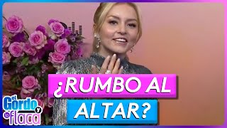 Captamos a Angelique Boyer con lujoso anillo  El Gordo y La Flaca [upl. by Egiaf]