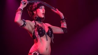 Pip ELysaah performs bellydance at The Massive Spectacular 2012 Las Vegas [upl. by Yajnas774]