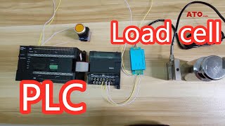 How does PLC read data of load cell transmitter [upl. by Lemmie894]